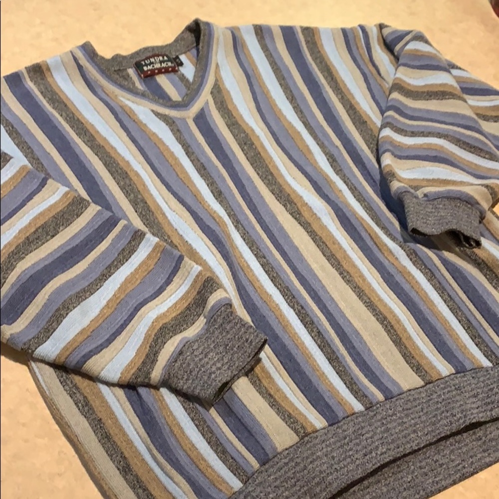 Tundra for BachRach Canada “Coogi like” Sweater